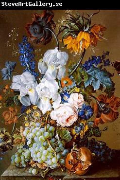 unknow artist Floral, beautiful classical still life of flowers.120